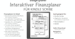 finanzplaner kindle scribe