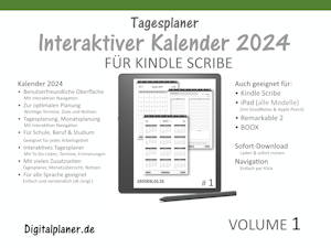 Kalender 2024 Kindle Scribe