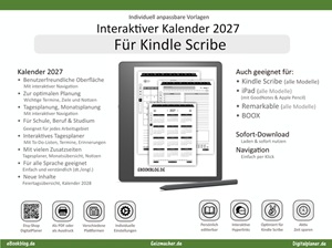 Kindle Kalender 2027